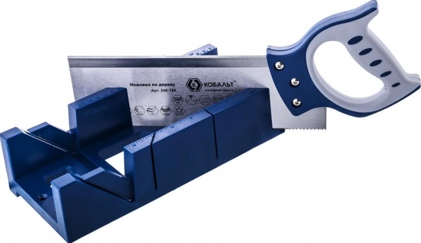 Ножовка по дереву Кобальт 246-180 300 мм, закаленный зуб, 2d-заточка.