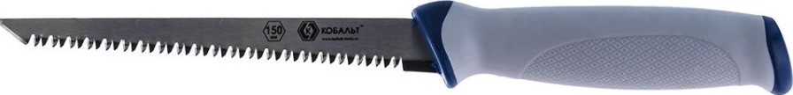 Ножовка по дереву Кобальт 246-210 выкружная мини 150 мм, 8 tpi, закаленный зуб, 3d-з