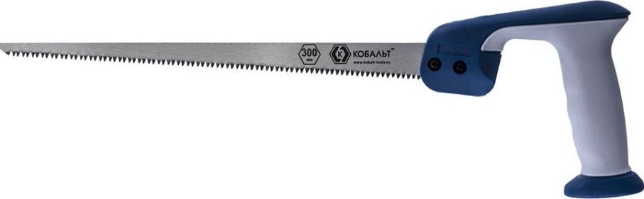 Ножовка по дереву Кобальт 246-227 выкружная 300 мм, 8 tpi, закаленный зуб, 3d-заточк