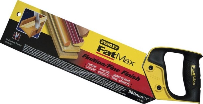 Ножовка по дереву STANLEY 2-17-201 "fatmax jet-cut" с обушком с закаленным зубом 11 х