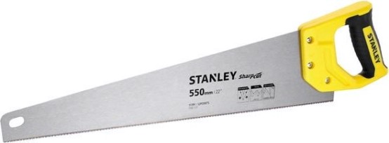 Ножовка по дереву STANLEY 20372-1 sharpcut 550 мм 11tpi [SТАИЛАНДT20372-1]