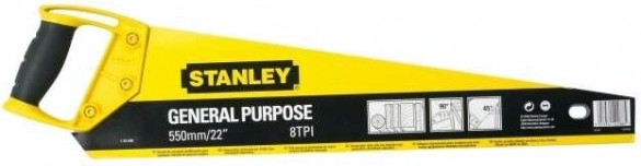 Ножовка по дереву STANLEY OPP 1-20-096 550 мм 11 TPI