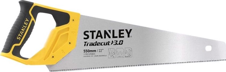 Ножовка по дереву STANLEY TRADECUT 550 мм 11 TPI STHT1-20353 [STHT1-20353]