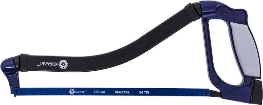 Ножовка по металлу Кобальт 246-524 300 мм алюминиевая рукоятка