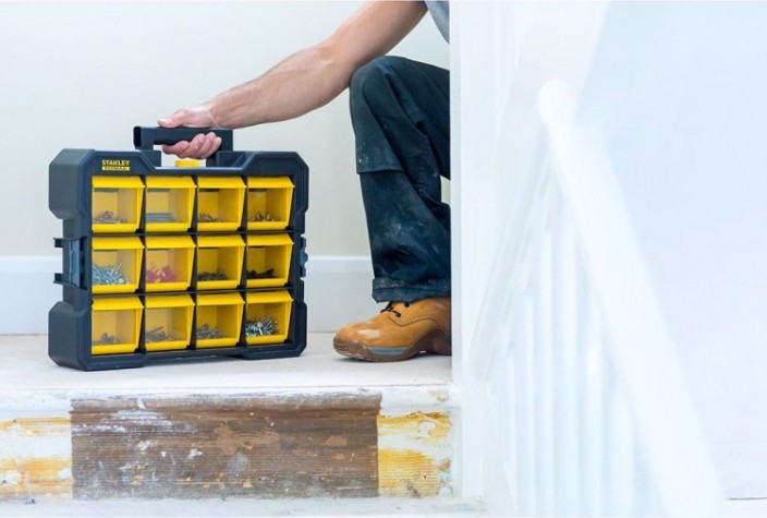 Органайзер STANLEY FATMAX с вертикально размещенными отделениями FMST81077-1 [FMST81077-1]