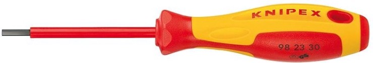 Отвертка диэлектрическая TORX KNIPEX 982610 1000 V, TX10 [KN-982610]