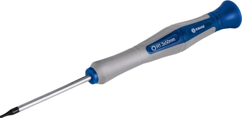 Отвертка Кобальт 245-404 для точных работ ultra grip hex 1.3х50 мм cr-v, дв