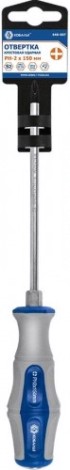 Отвертка крестовая Кобальт 646-607 ударная ultra grip ph-2x150 мм s2, двухкомпонентна