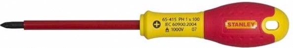 Отвертка крестовая STANLEY VDE FATMAX 0-65-416 PH2 х 125 мм [0-65-416]