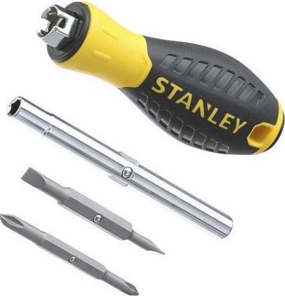 Отвертка с битами STANLEY "6 Way" 0-68-012 [0-68-012]
