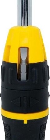 Отвертка с битами STANLEY "Multibit" в комплекте 10 бит 0-68-010 [0-68-010]