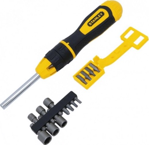 Отвертка с битами STANLEY STHT0-62574 "multibit" с храповым механизмом с 20-тью сменными [SТАИЛАНДT0-62574]