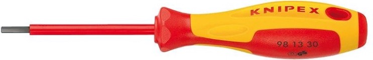 Отвертка - шестигранник диэлектрическая KNIPEX 981330 [KN-981330]