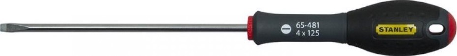 Отвертка шлицевая STANLEY 0-65-481 "fatmax" под прямой шлиц 4 х 125мм