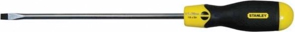 Отвертка шлицевая STANLEY GUSHION GRIP 0-64-929 6.5 х 200 мм [0-64-929]