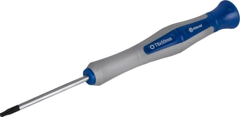 Отвертка TX Кобальт 245-367 для точных работ ultra grip t8х50 мм cr-v, двухком