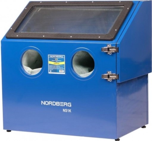 Пескоструйная камера NORDBERG NS1K настольная, боковая загрузка 110 л [ЦБ-00012192]
