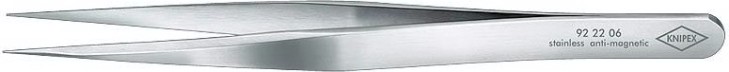 Пинцет KNIPEX 922206 для прецизионных работ, острые губки [KN-922206]