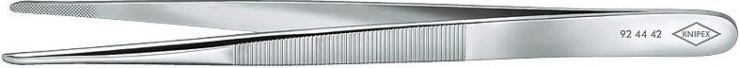 Пинцет KNIPEX 924442 для прецизионных работ, тупая форма [KN-924442]