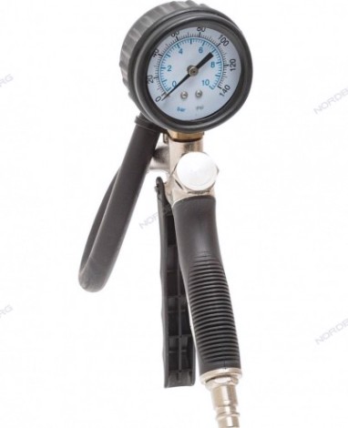 Пистолет NORDBERG Ti5 для подкачки колес с манометром 60 мм [ЦБ-00000038]