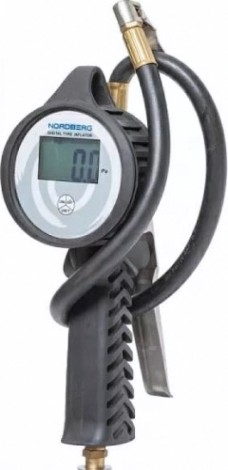 Пистолет NORDBERG Ti8D для подкачки колес, манометр цифровой