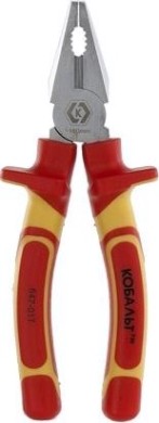 Плоскогубцы диэлектрические Кобальт 647-017 1000 V, 180 мм