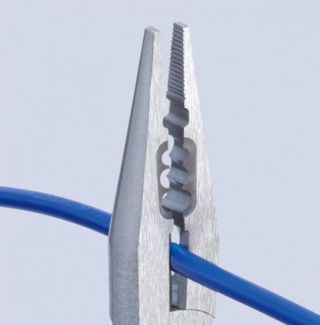 Плоскогубцы электротехнические KNIPEX KN-1302160SB для монтажа проводов, 160 мм