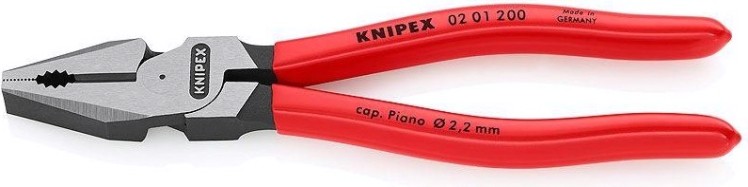 Плоскогубцы KNIPEX 0201200SB 200 мм [KN-0201200SB]