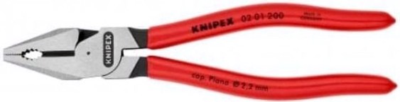 Плоскогубцы KNIPEX 0201200SB 200 мм [KN-0201200SB]