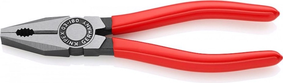 Плоскогубцы KNIPEX 0301180SB 180 мм [KN-0301180SB]