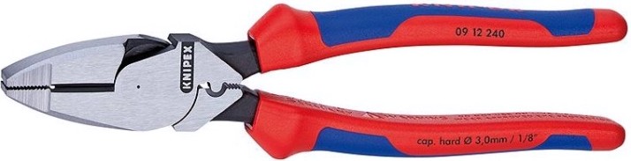 Плоскогубцы KNIPEX 0912240 240 мм [KN-0912240]