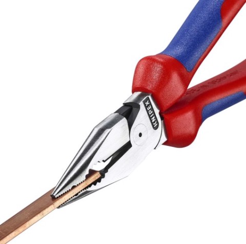 Плоскогубцы KNIPEX KN-0822185 комбинированные остроконечные с удлиненными губкам