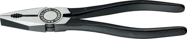 Плоскогубцы комбинированные KNIPEX 0300250 250 мм [KN-0300250]