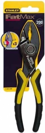 Плоскогубцы переставные STANLEY FATMAX SPLIT JOINT 200 мм 0-84-646 [0-84-646]