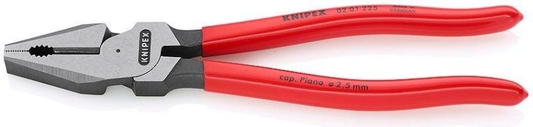 Плоскогубцы силовые KNIPEX 0201225SB 225 мм [KN-0201225SB]