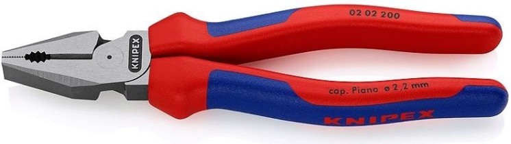 Плоскогубцы силовые KNIPEX 0202200SB 200 мм [KN-0202200SB]