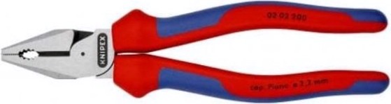 Плоскогубцы силовые KNIPEX 0202200SB 200 мм [KN-0202200SB]