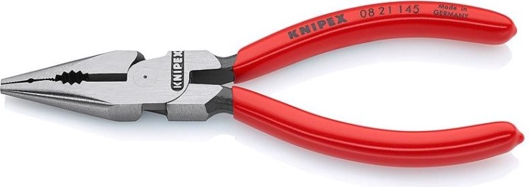 Плоскогубцы удлиненные KNIPEX 0821145 145 мм [KN-0821145]