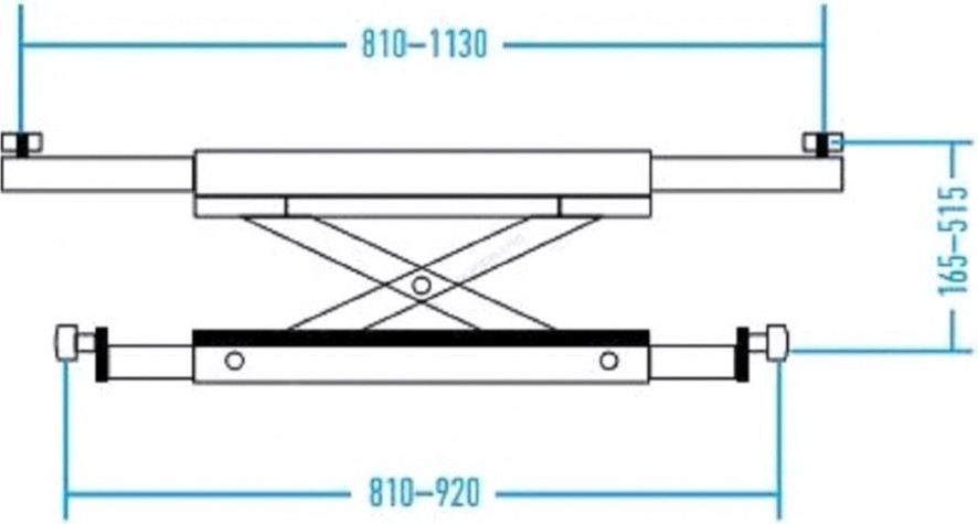 Подъемник автомобильный NORDBERG 4440J четырехстоечный 4 т (380В) с траверсой [ЦБ-00007093]
