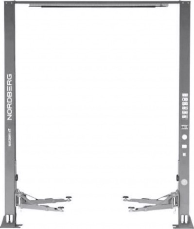 Подъемник автомобильный NORDBERG N4120H1E-4G 380v 2х стоечный 4т серый [ЦБ-00017067]