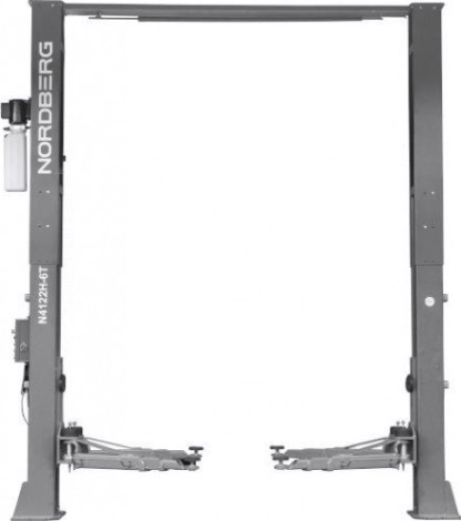 Подъемник автомобильный NORDBERG N4122H-6G 380v 2х стоечный 6т серый [ЦБ-0008545]