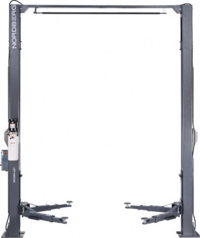 Подъемник автомобильный NORDBERG N4124H-4,6T 380v 2х стоечный 4,5т с электростопорами [ЦБ-00017307]