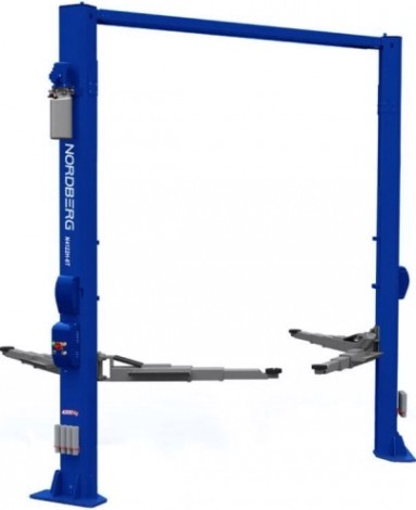 Подъемник автомобильный NORDBERG N4125H-4,5T двухстоечный, с верх.синхрон. 4.5 т (380В) синий [ЦБ-00009252]