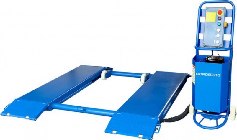 Подъемник автомобильный NORDBERG N632-3B ножничный 3т, 380в, синий, (ст.арт. [ЦБ-00008174]