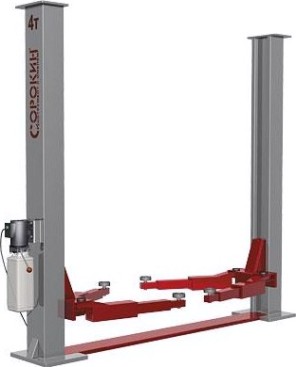 Подъемник автомобильный СОРОКИН 17.2 двухстоечный 4,0 т