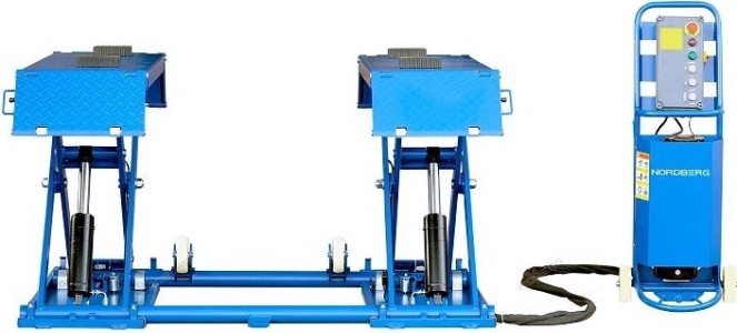 Подъемник ножничный NORDBERG N632-3B грузоподъемность 3 т, 220В [ЦБ-00008173]