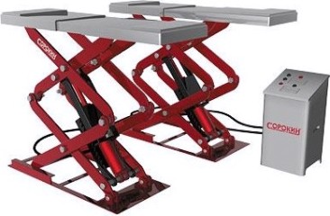 Подъемник ножничный СОРОКИН 17.15 грузоподъемность 3 т