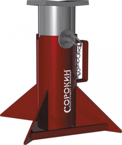 Подставка под автомобиль СОРОКИН 3.809 грузоподъемность 9 т, 242-415 мм