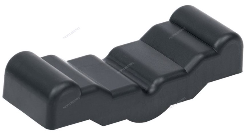 Подставка страховочная под авто NORDBERG N3003E грузоподъемность 3 т, 300-444 мм (компл. 2 шт.)