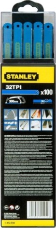 Полотно по металлу STANLEY LASER BIMETAL 32 TPI 1-15-559 (уп. 100 штук) [1-15-559]